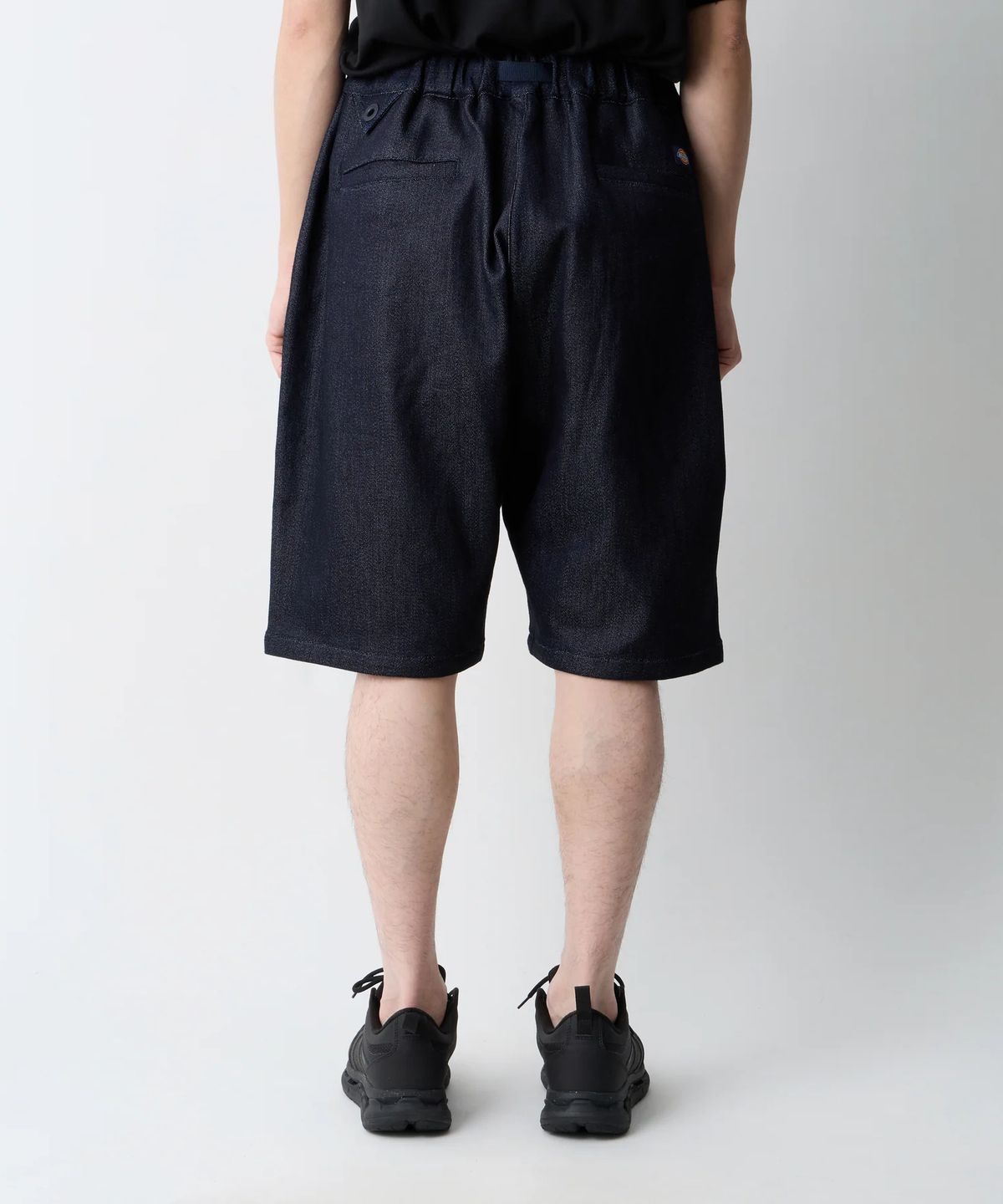 디키즈(DICKIES) 디키즈 x WM 와이드 데님 쇼츠 Blue