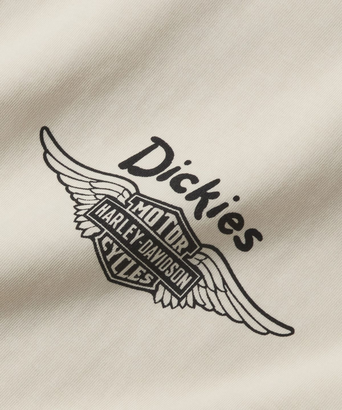 디키즈(DICKIES) 디키즈 X Harley Davidson 그래픽 티셔츠 Bone