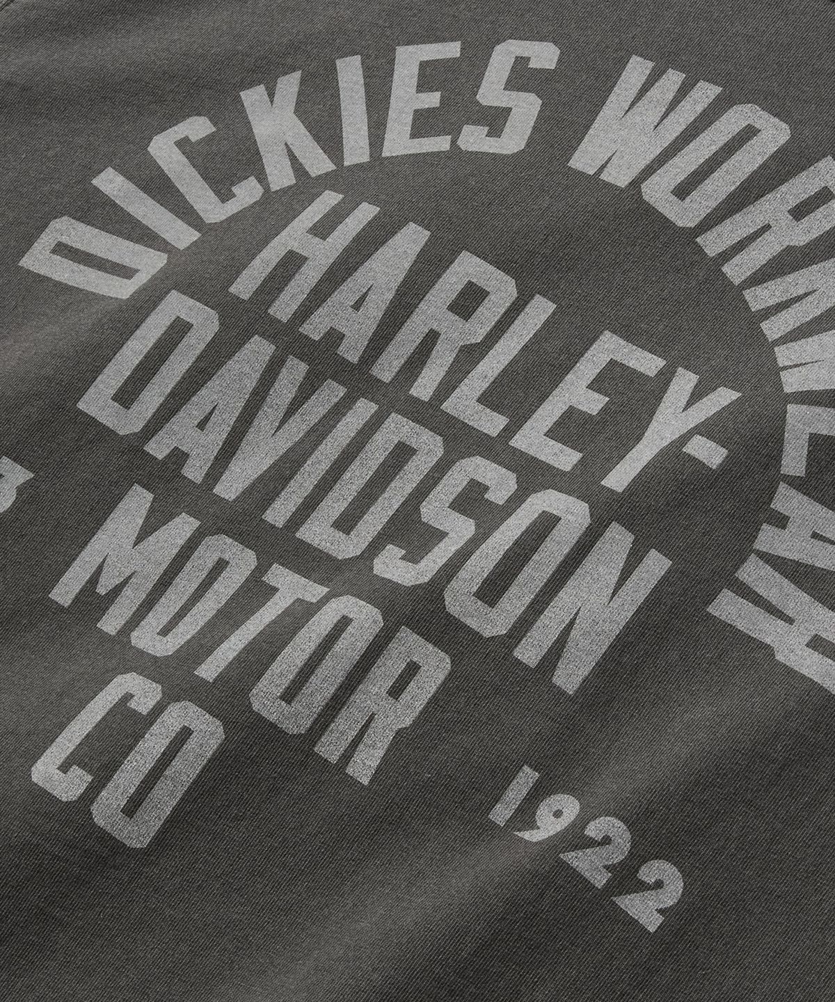디키즈(DICKIES) 디키즈 X Harley Davidson 그래픽 티셔츠 Black