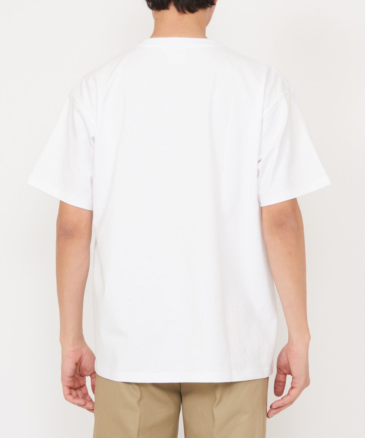 디키즈(DICKIES) 디키즈 X Hirotton 이글 티셔츠 White