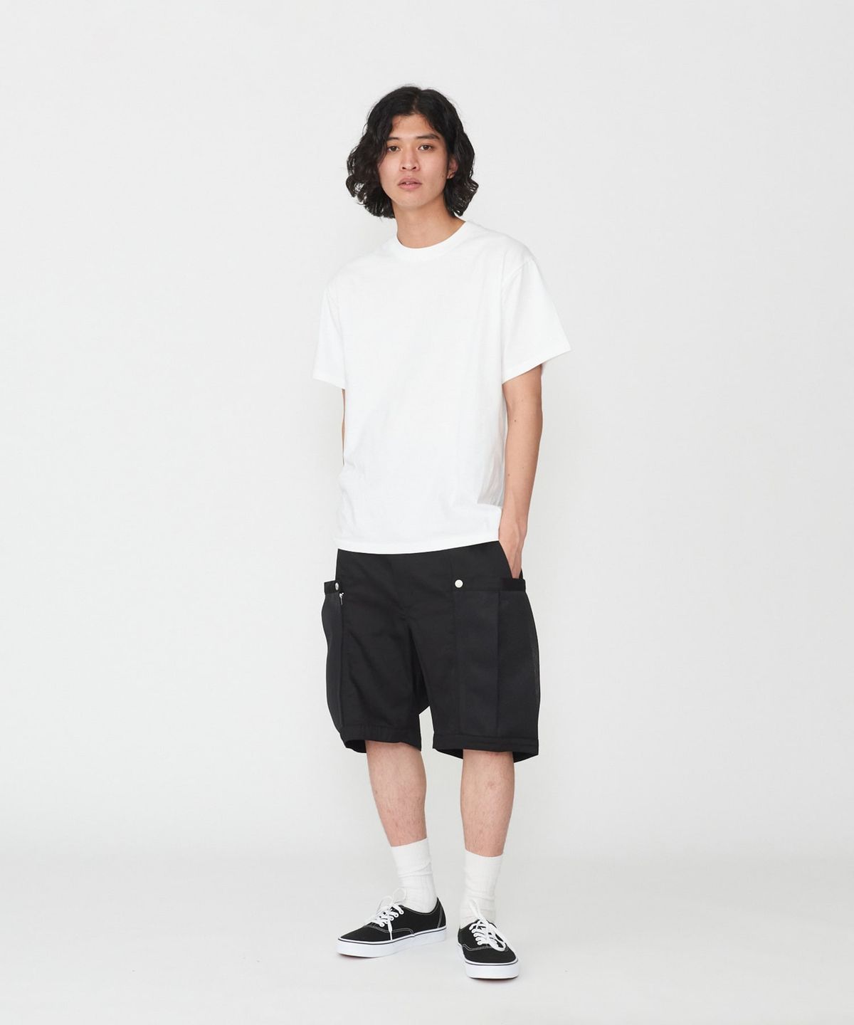 디키즈(DICKIES) G.W.C 가드닝 메쉬 카고 쇼츠 Black