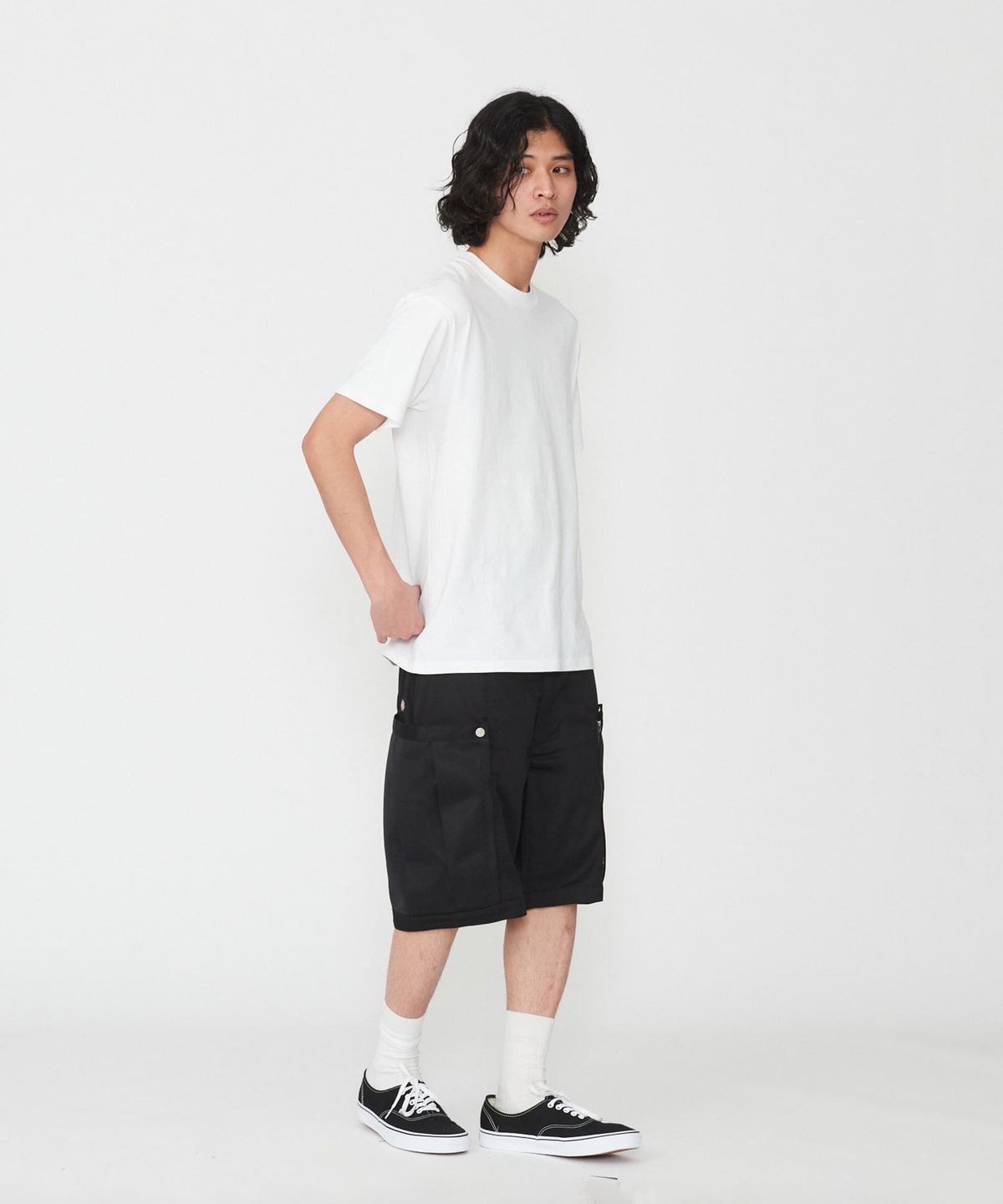 디키즈(DICKIES) G.W.C 가드닝 메쉬 카고 쇼츠 Black