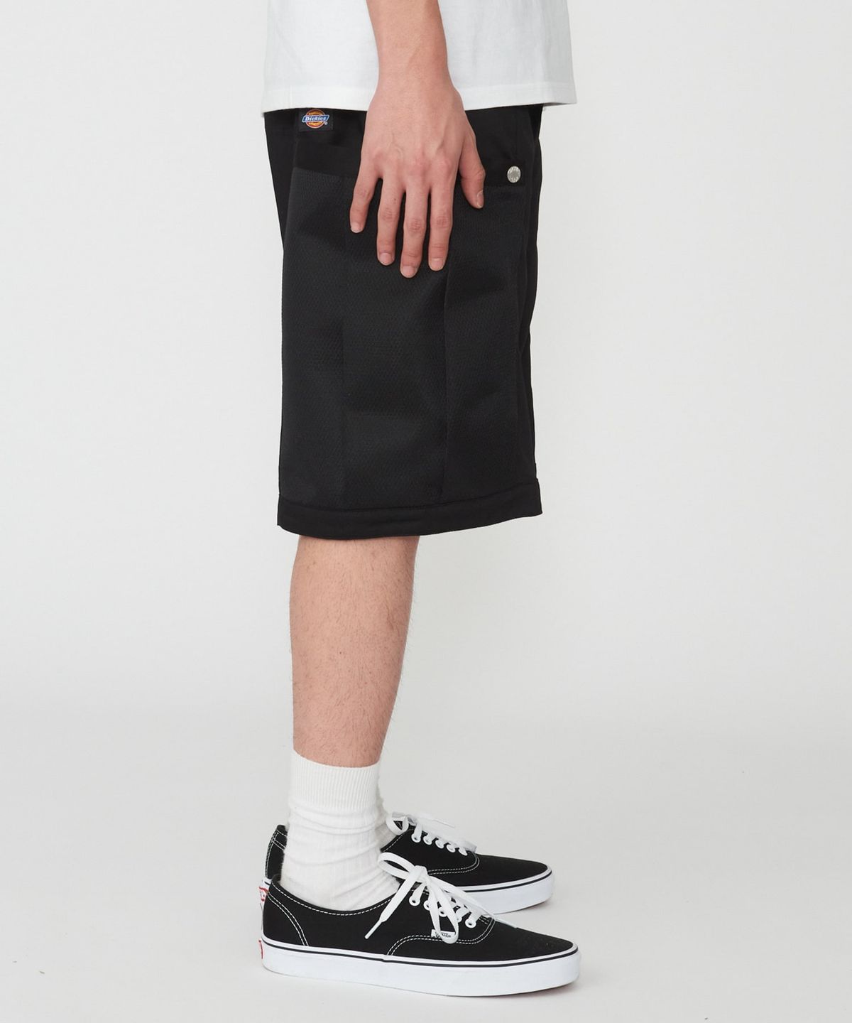 디키즈(DICKIES) G.W.C 가드닝 메쉬 카고 쇼츠 Black