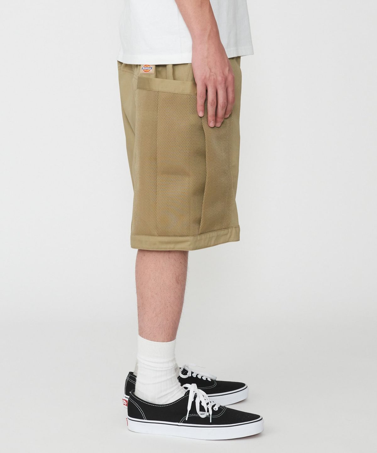 디키즈(DICKIES) G.W.C 가드닝 메쉬 카고 쇼츠 Khaki