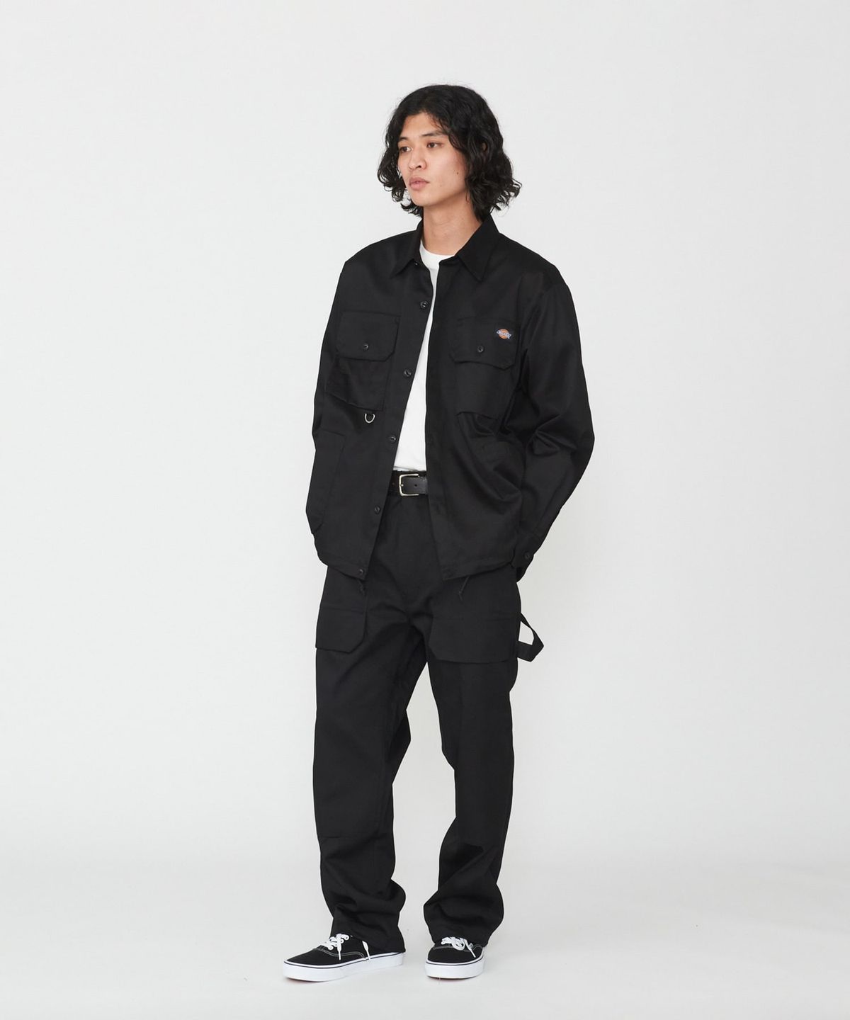 디키즈(DICKIES) G.W.C 가드닝 셔츠 Black