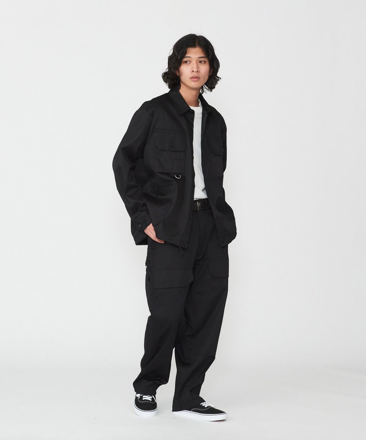 디키즈(DICKIES) G.W.C 가드닝 셔츠 Black