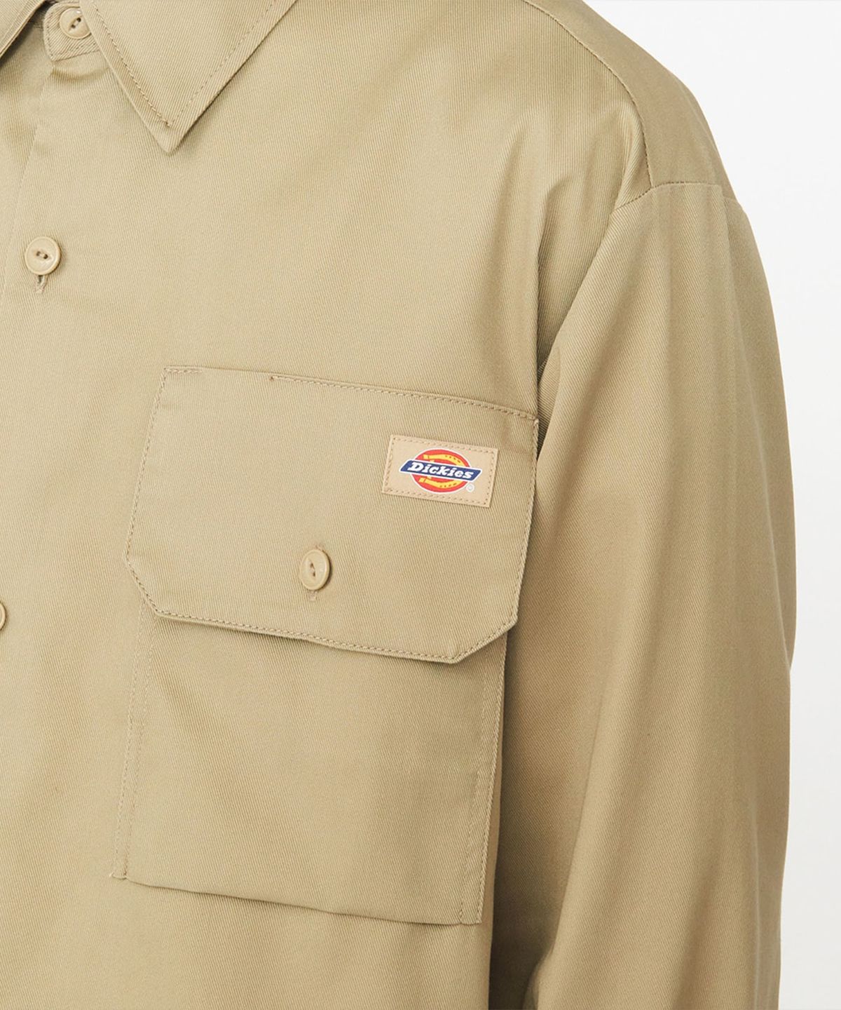 디키즈(DICKIES) G.W.C 가드닝 셔츠 Khaki