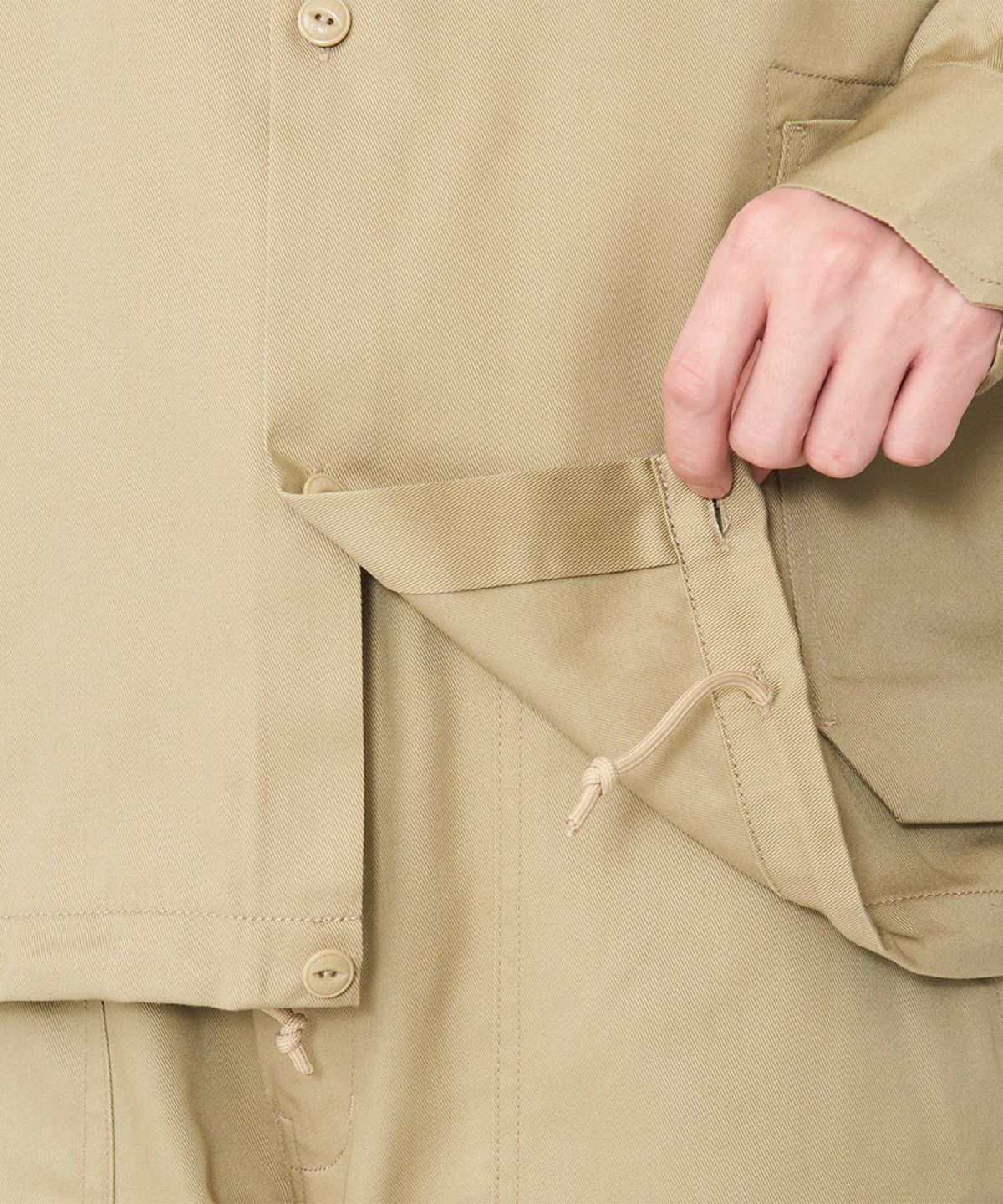 디키즈(DICKIES) G.W.C 가드닝 셔츠 Khaki