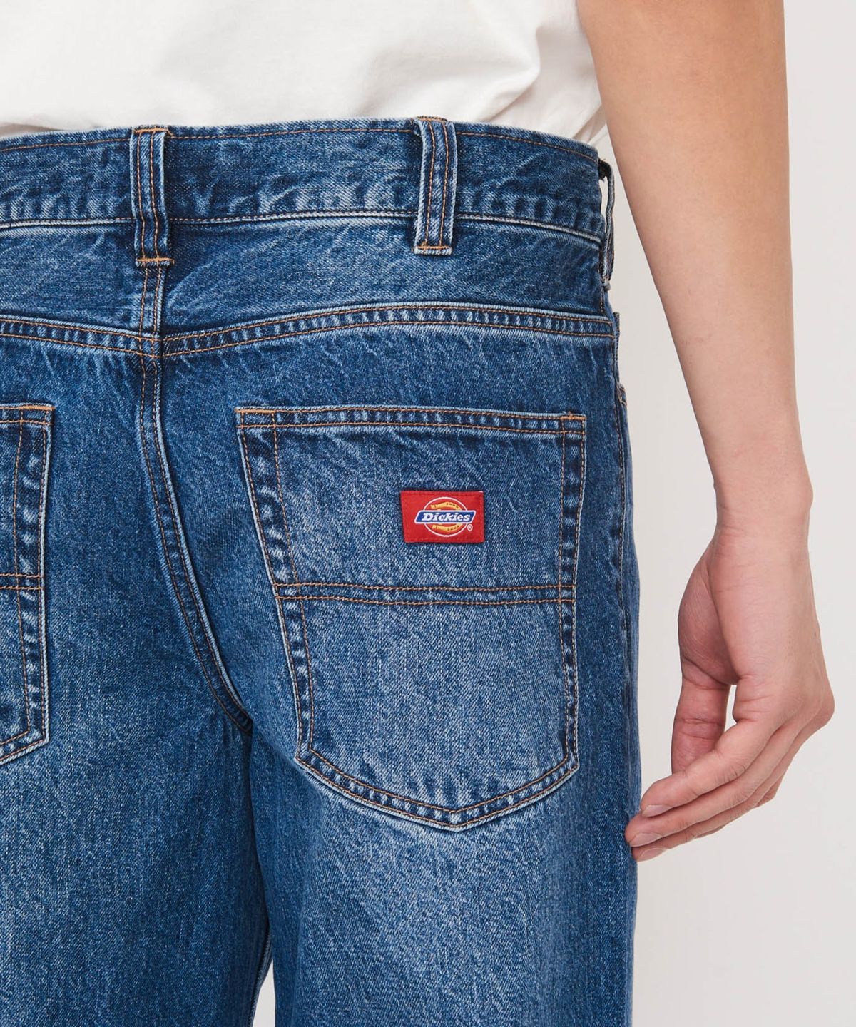 디키즈(DICKIES) KAIHARA DENIM 5포켓 배기 팬츠 Medium Blue