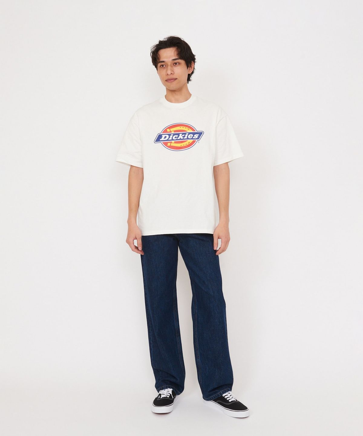 디키즈(DICKIES) KAIHARA DENIM 5포켓 배기 팬츠 Dark Blue