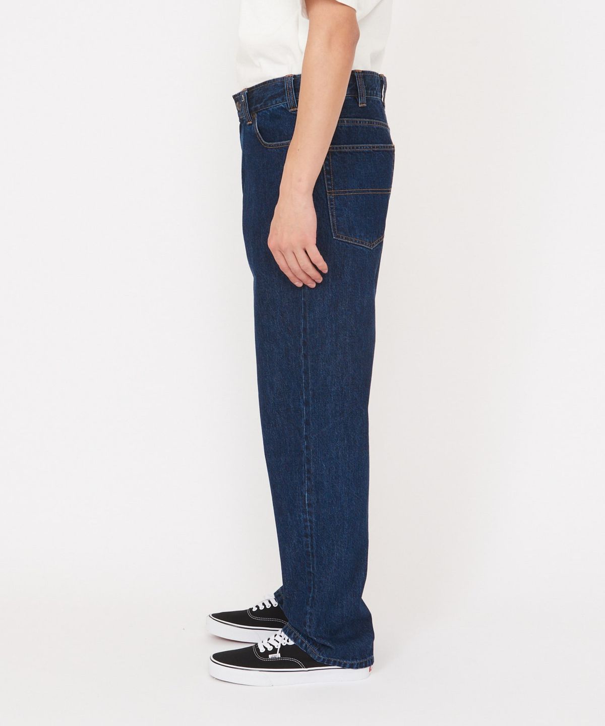 디키즈(DICKIES) KAIHARA DENIM 5포켓 배기 팬츠 Dark Blue
