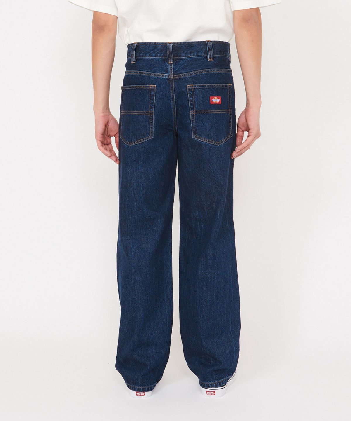 디키즈(DICKIES) KAIHARA DENIM 5포켓 배기 팬츠 Dark Blue
