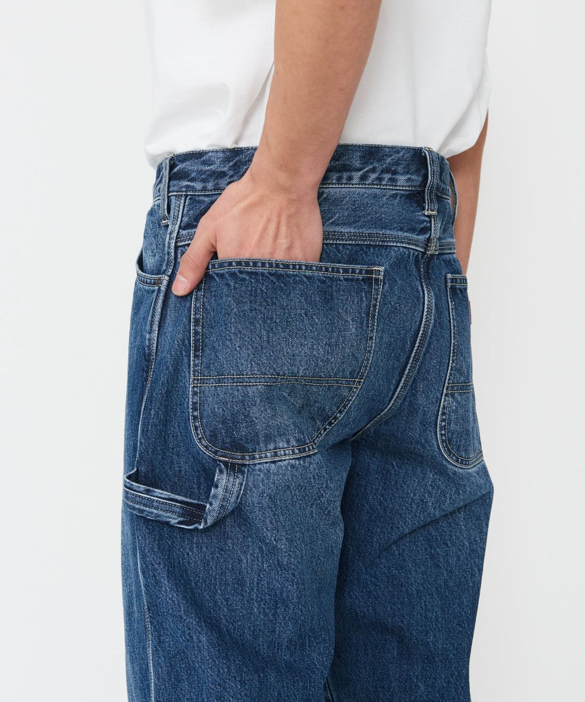 디키즈(DICKIES) KAIHARA DENIM 페인터 팬츠 Medium Blue