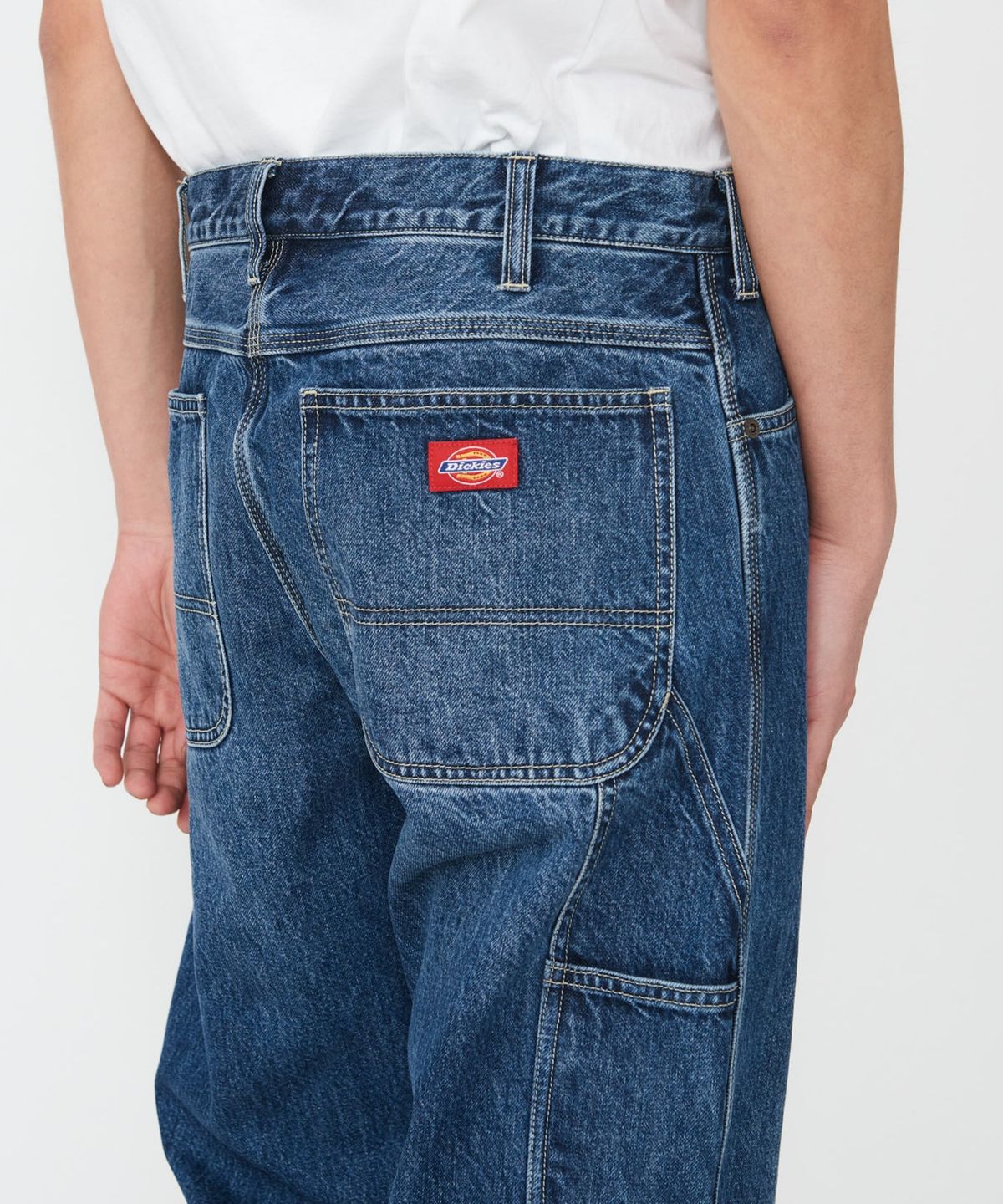 디키즈(DICKIES) KAIHARA DENIM 페인터 팬츠 Medium Blue