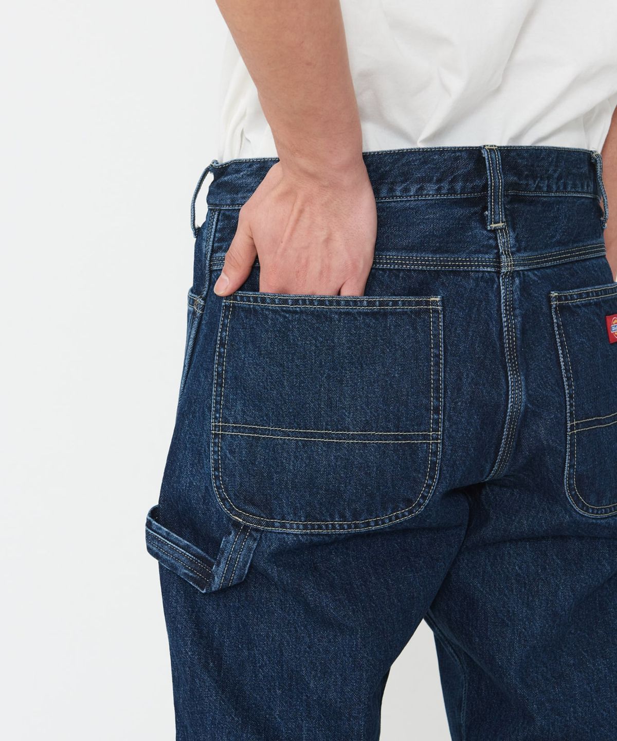 디키즈(DICKIES) KAIHARA DENIM 페인터 팬츠 Dark Blue