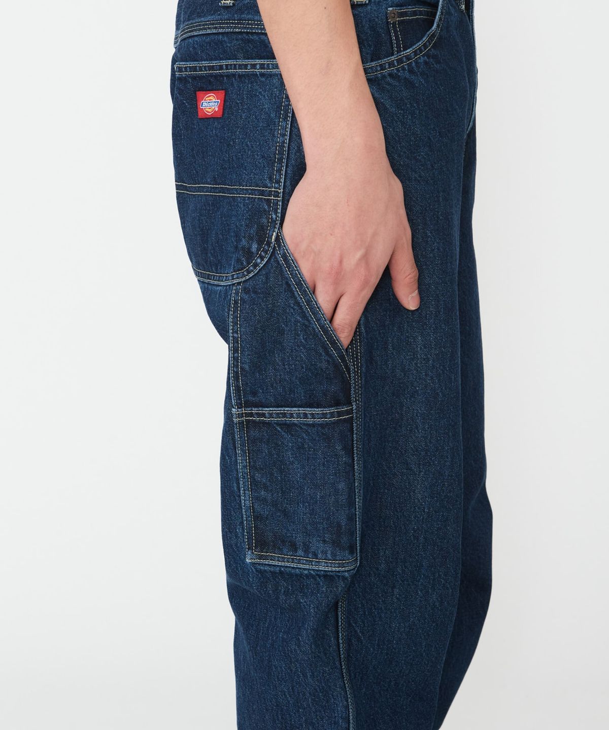 디키즈(DICKIES) KAIHARA DENIM 페인터 팬츠 Dark Blue