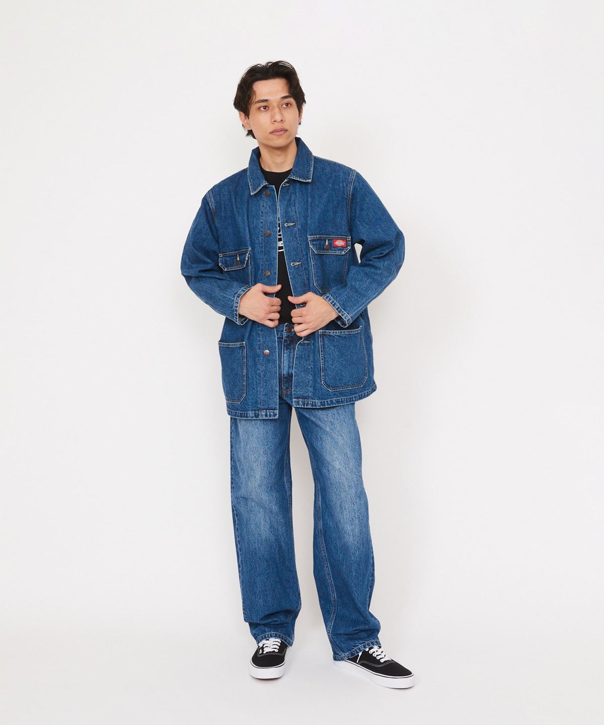 디키즈(DICKIES) KAIHARA DENIM 초어 자켓 Medium Blue