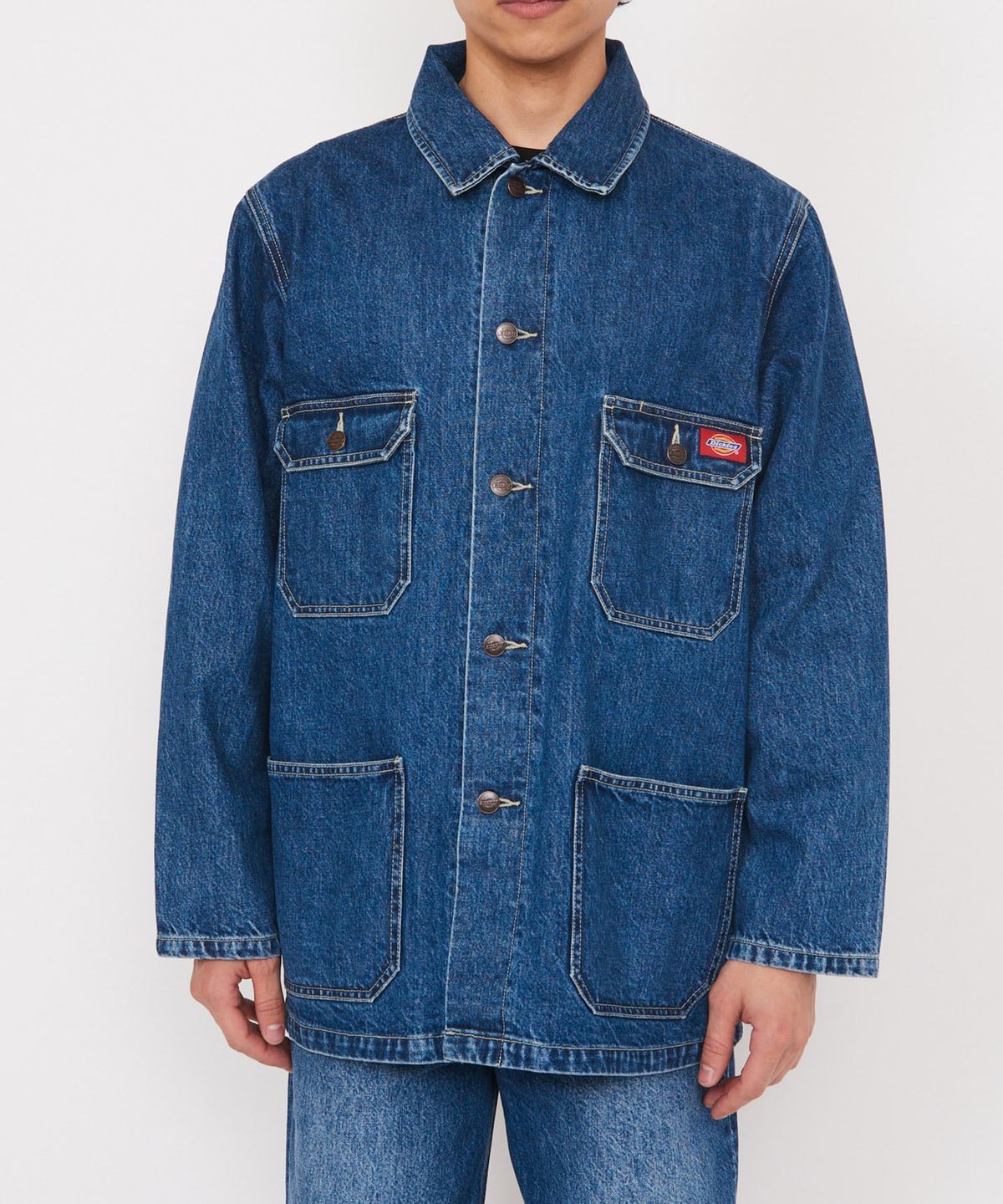 디키즈(DICKIES) KAIHARA DENIM 초어 자켓 Medium Blue
