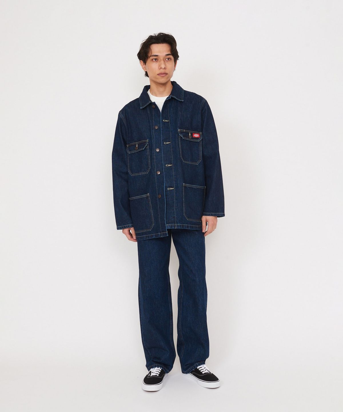 디키즈(DICKIES) KAIHARA DENIM 초어 자켓 Dark Blue