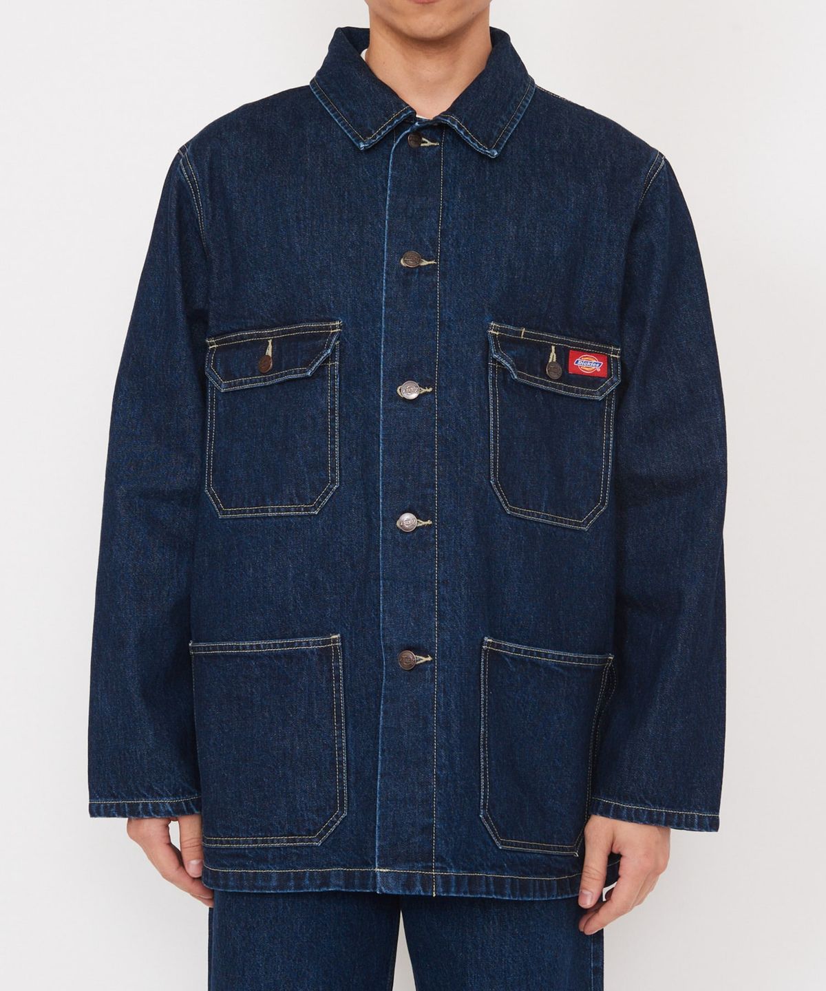 디키즈(DICKIES) KAIHARA DENIM 초어 자켓 Dark Blue