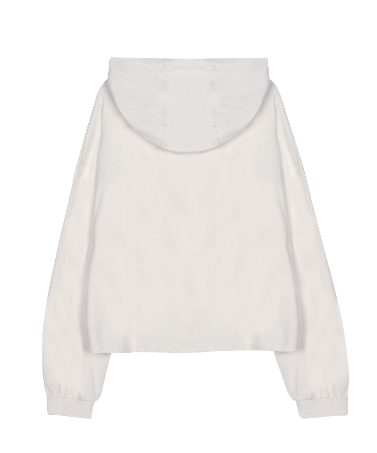 닉앤니콜(NICK&NICOLE) DRAPED HOOD OFF SHOULDER TOP_BEIGE