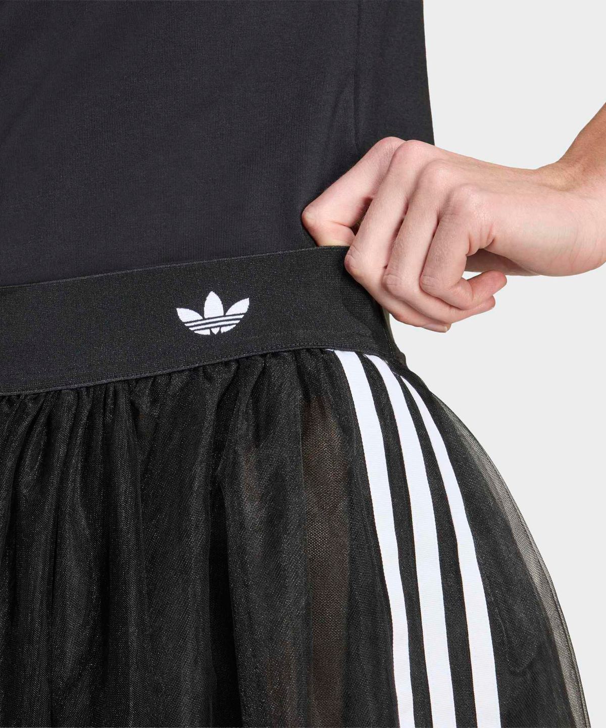 아디다스(ADIDAS) 튤 스커트 - 블랙 / KS6563