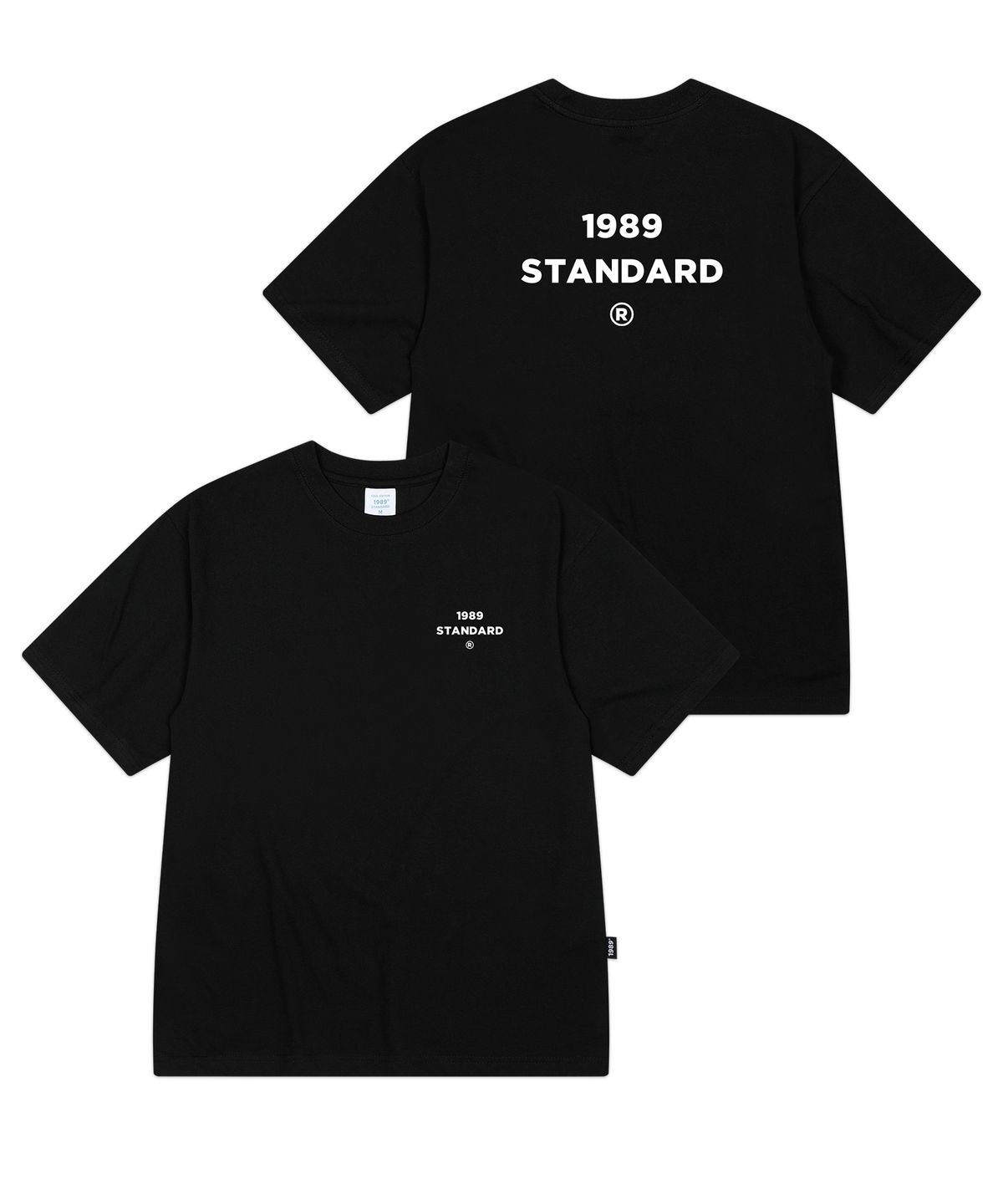 1989스탠다드(1989STANDARD) BACK CENTER 쿨 코튼 오버핏 반소매 (SISSTD-0229)
