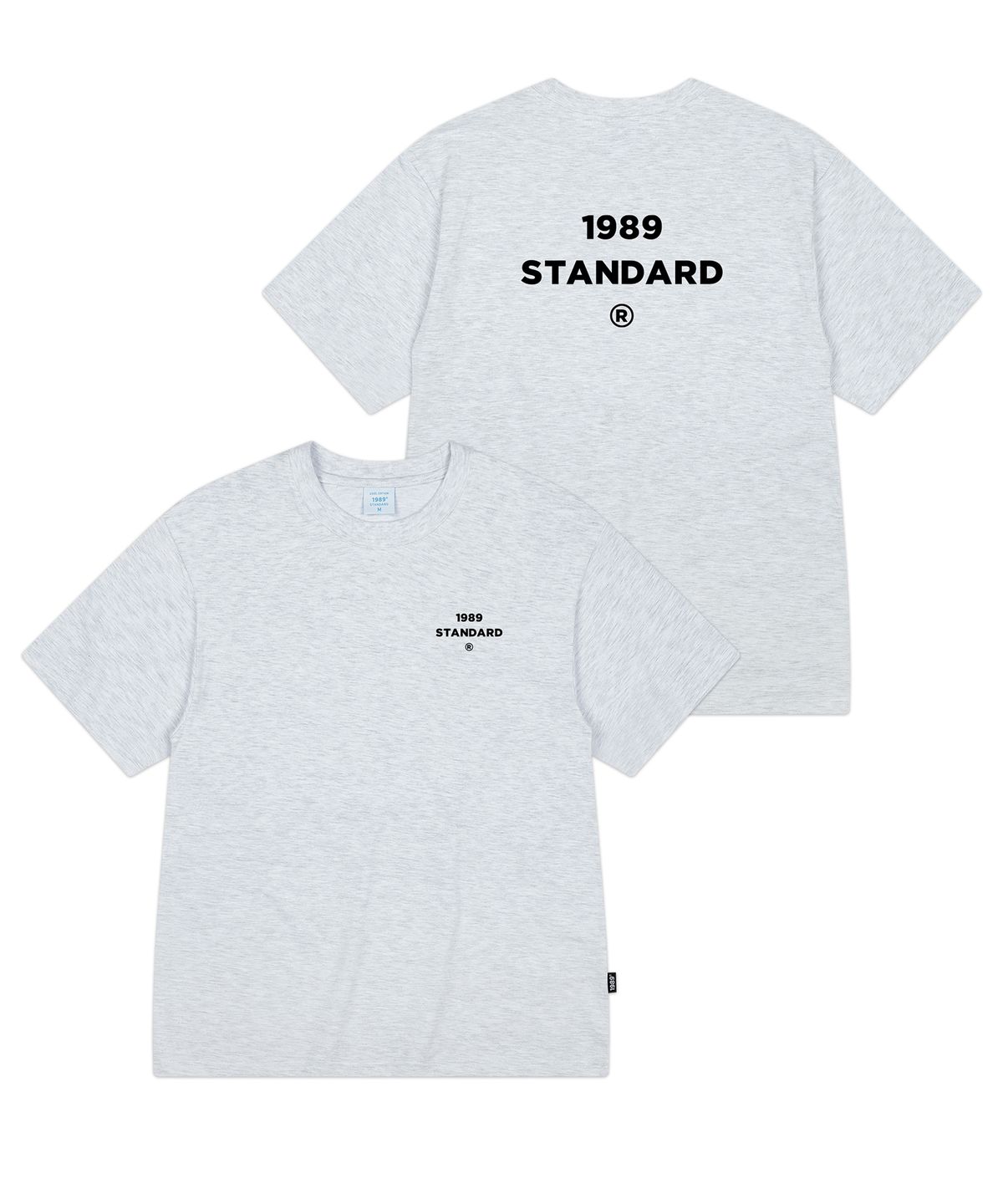 1989스탠다드(1989STANDARD) BACK CENTER 쿨 코튼 오버핏 반소매 (SISSTD-0229)