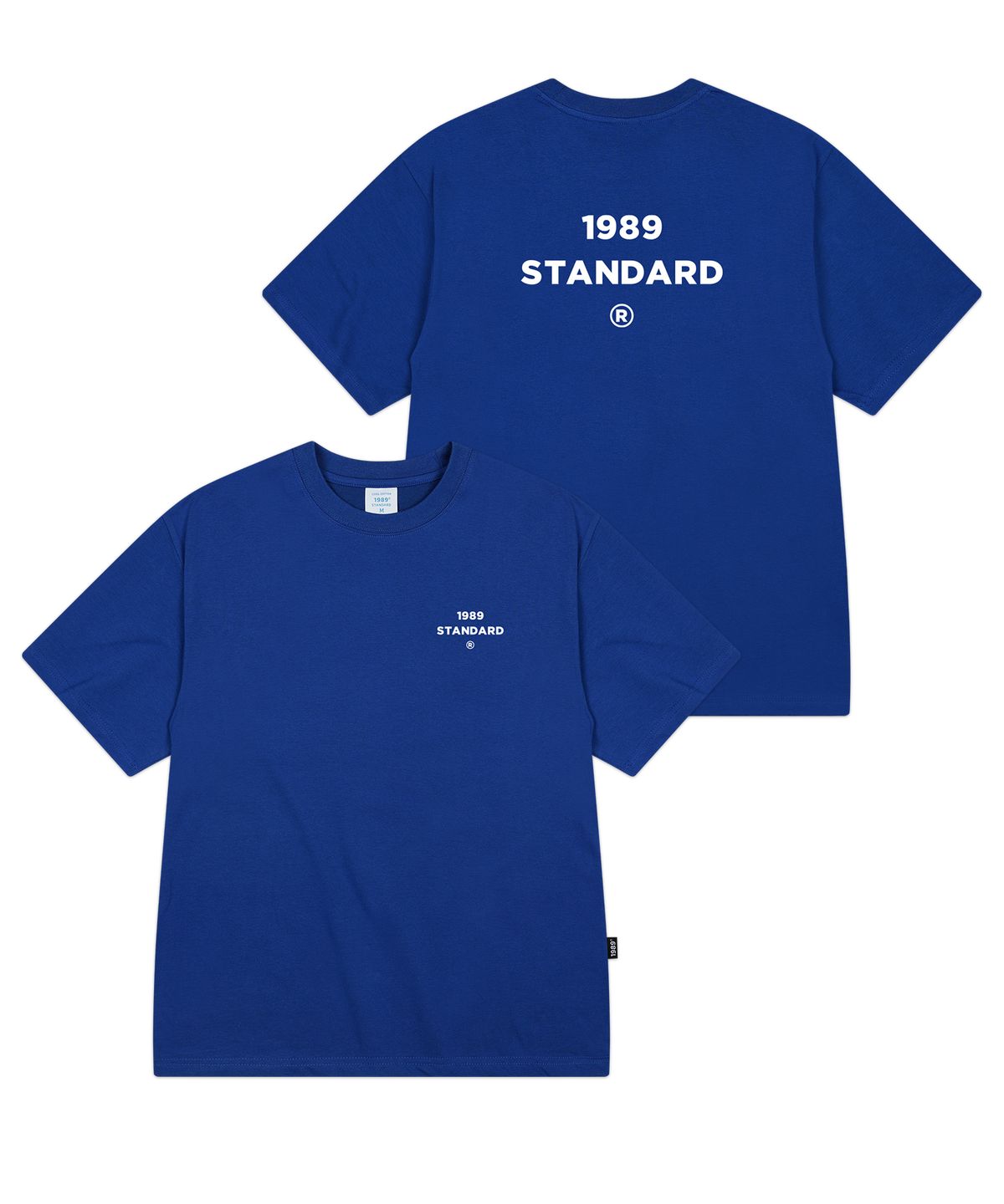 1989스탠다드(1989STANDARD) BACK CENTER 쿨 코튼 오버핏 반소매 (SISSTD-0229)