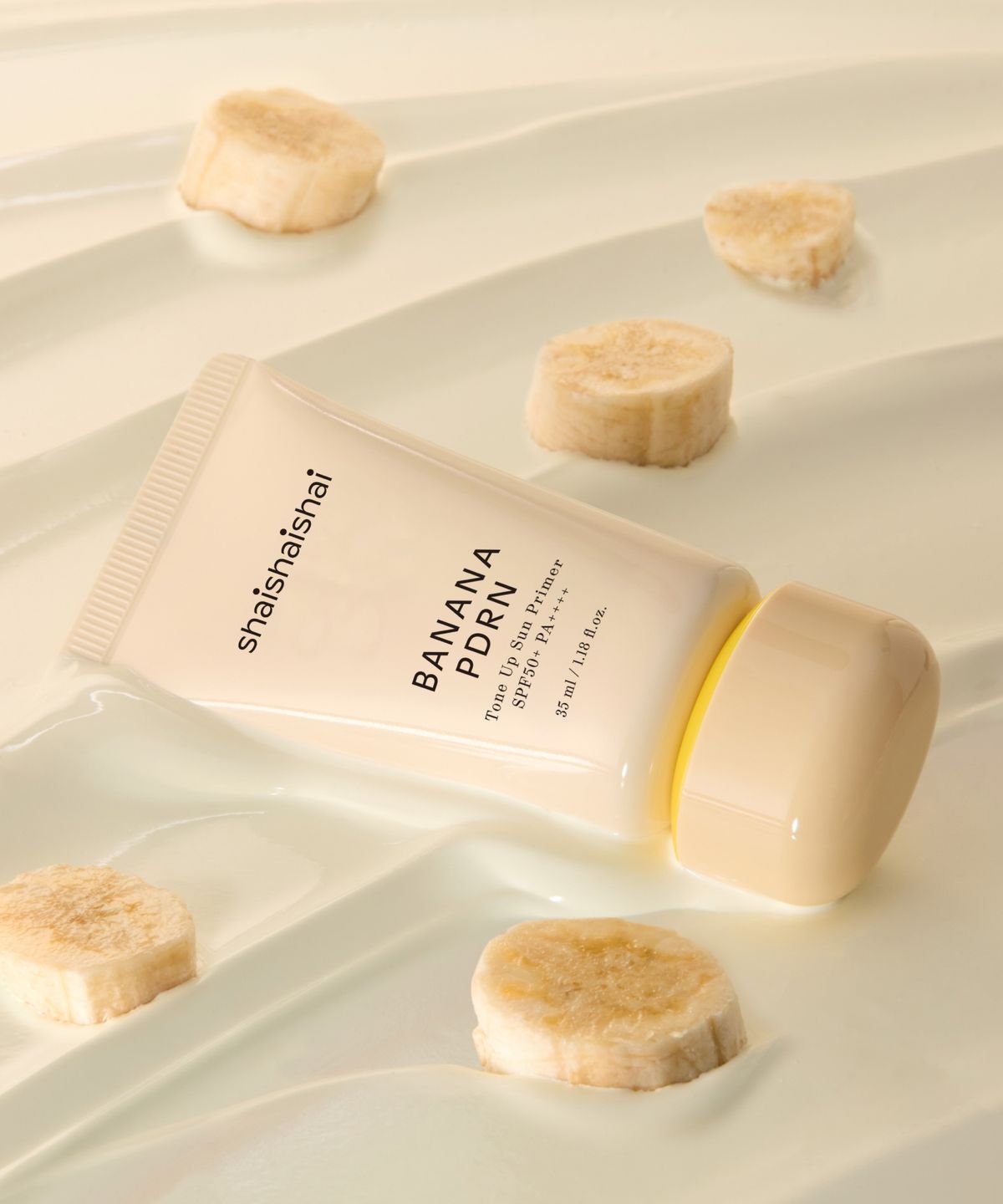 샤이샤이샤이(SHAISHAISHAI) 바나나 피디알엔 톤업 선 프라이머 35ml  SPF50+ PA++++