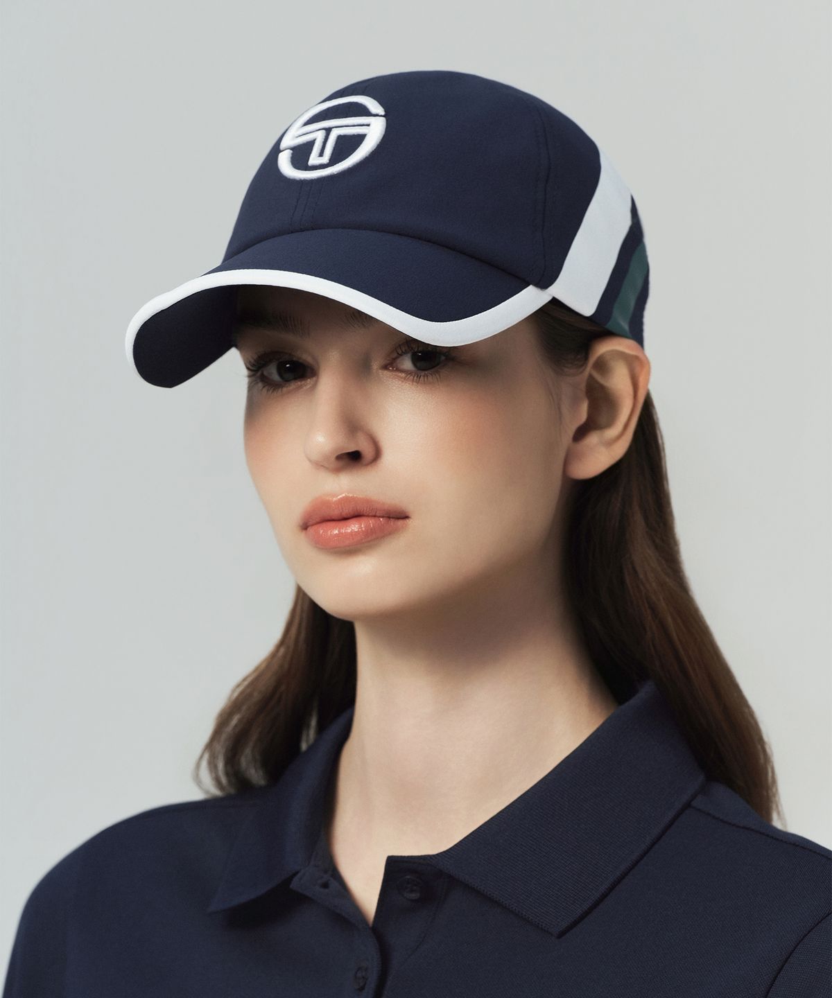 세르지오 타키니(SERGIO TACCHINI) U MC 스태프 캡 (Navy)