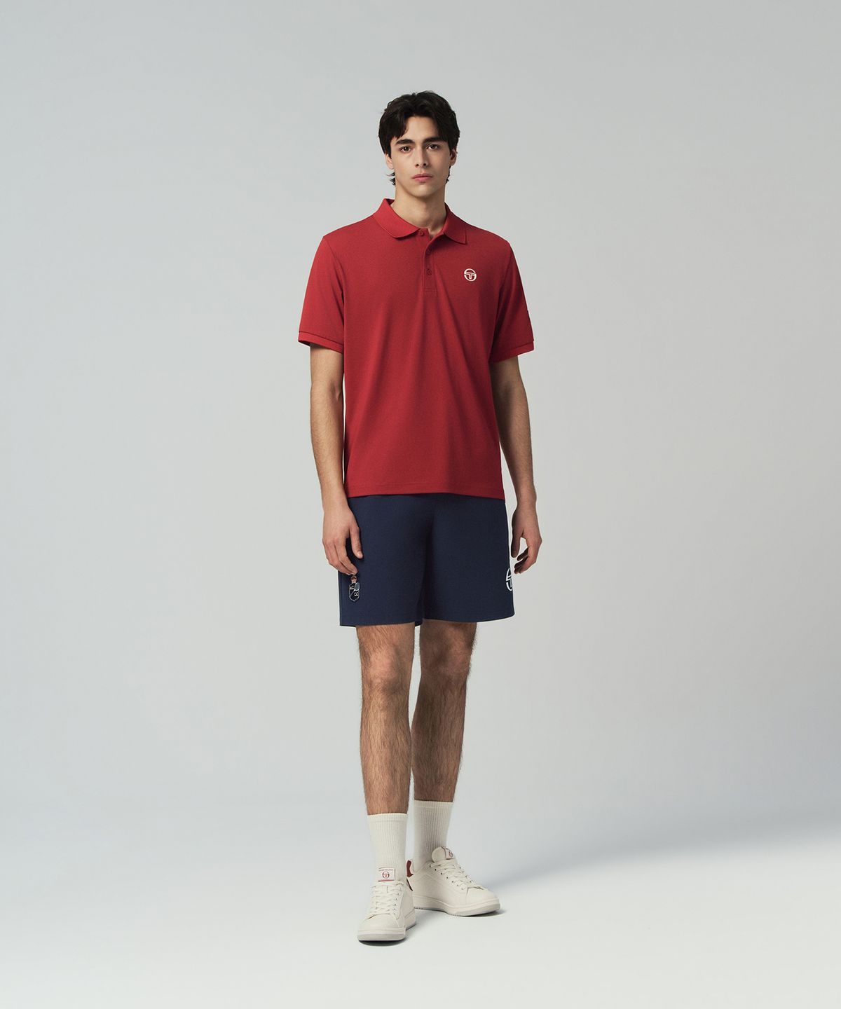 세르지오 타키니(SERGIO TACCHINI) M MC 더블스 반팔 폴로셔츠 (Red)