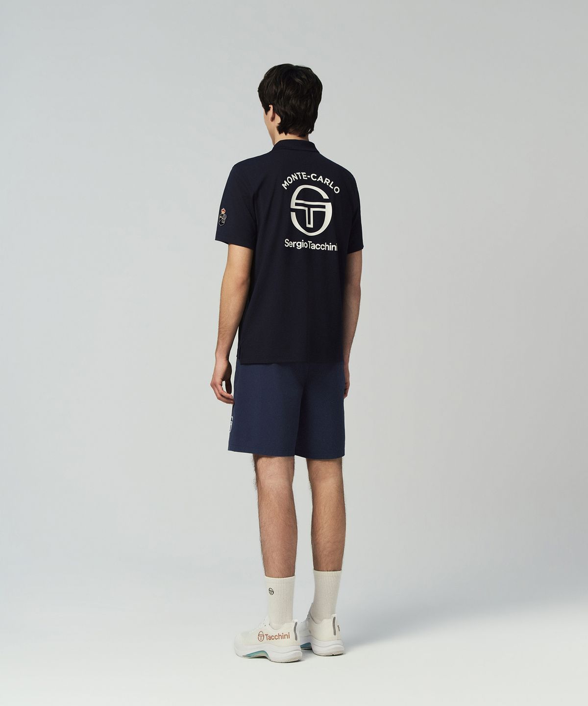 세르지오 타키니(SERGIO TACCHINI) M MC 앨리 스태프 반팔 폴로셔츠 (Navy)