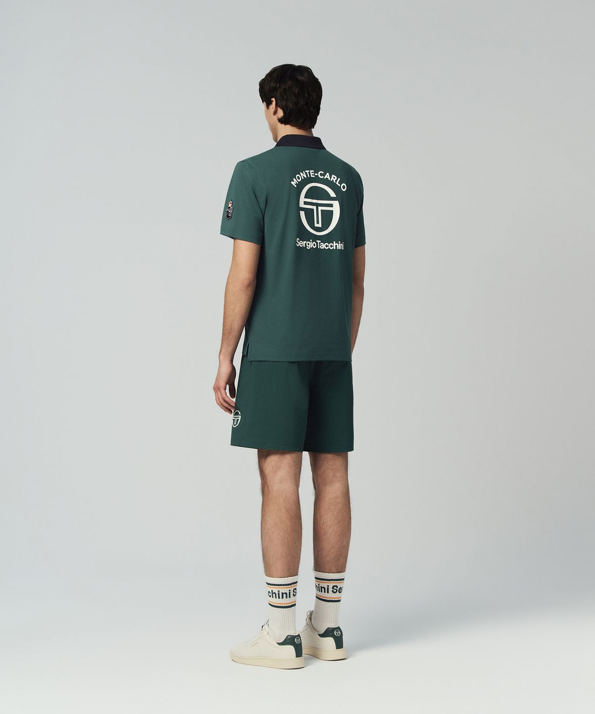 세르지오 타키니(SERGIO TACCHINI) M MC 앨리 스태프 반팔 폴로셔츠 (D.Green)