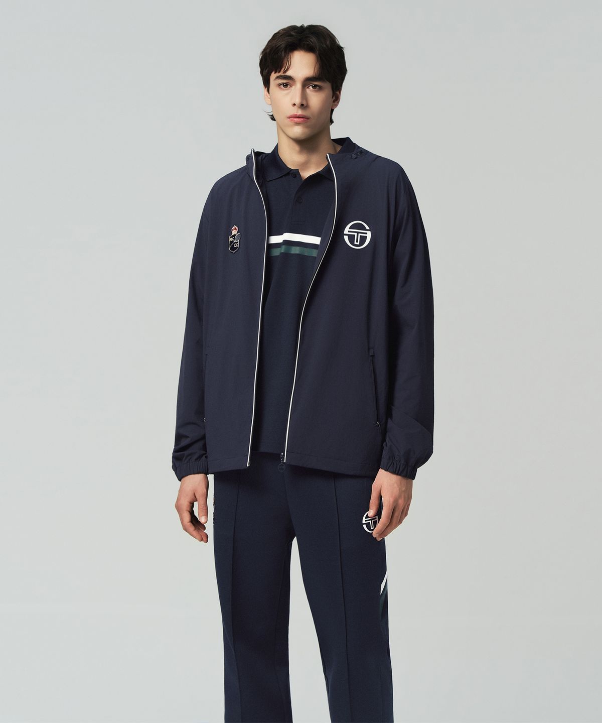 세르지오 타키니(SERGIO TACCHINI) M MC 탑스핀 스태프 자켓 (Navy)