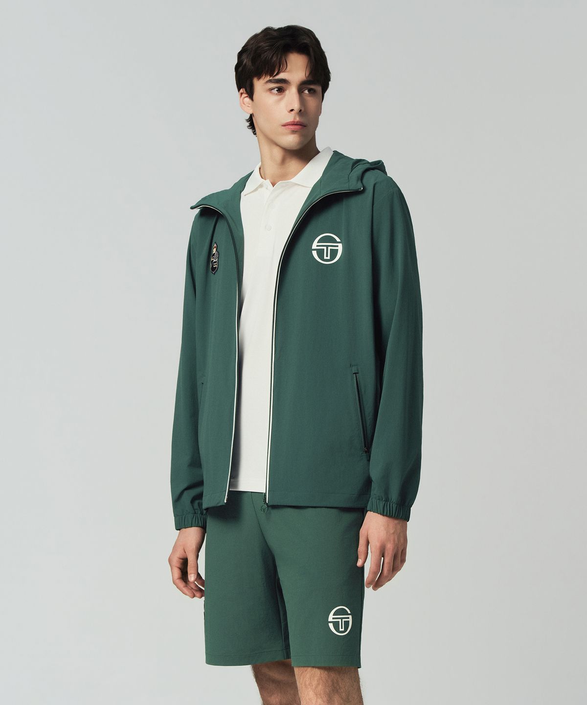 세르지오 타키니(SERGIO TACCHINI) M MC 탑스핀 스태프 자켓 (D.Green)