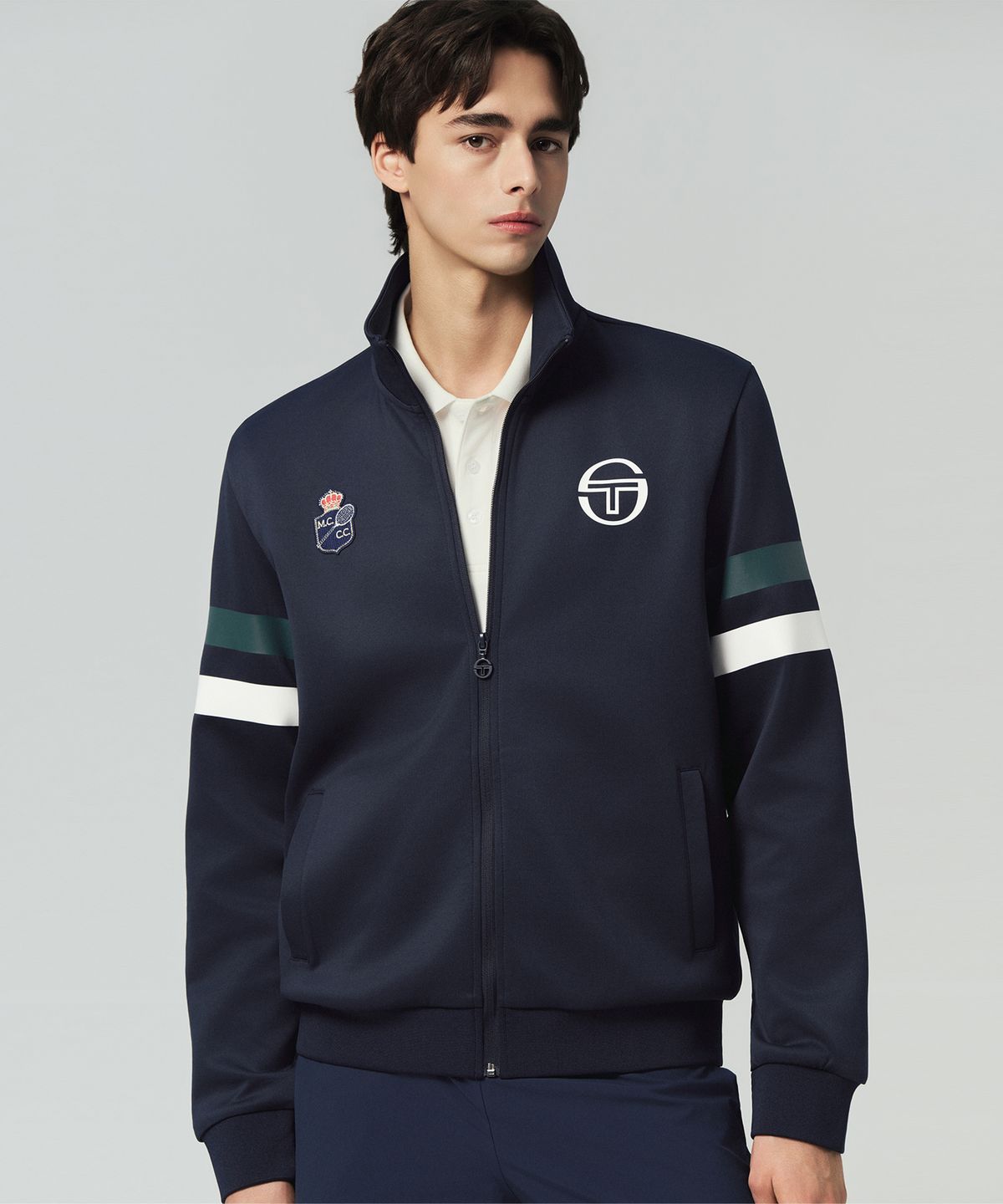 세르지오 타키니(SERGIO TACCHINI) M MC 스태프 트랙탑 (Navy)