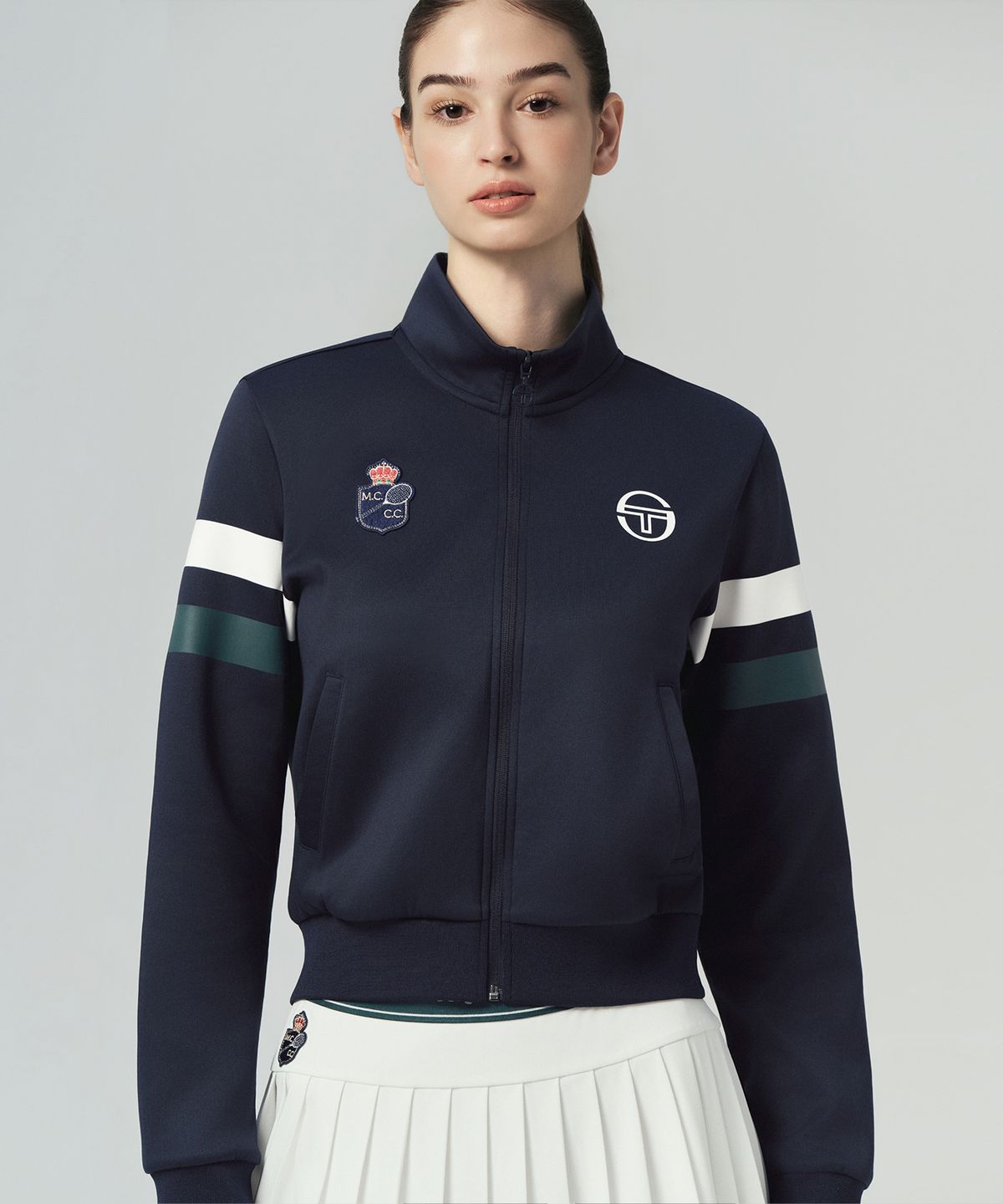 세르지오 타키니(SERGIO TACCHINI) W MC 스태프 트랙탑 (Navy)