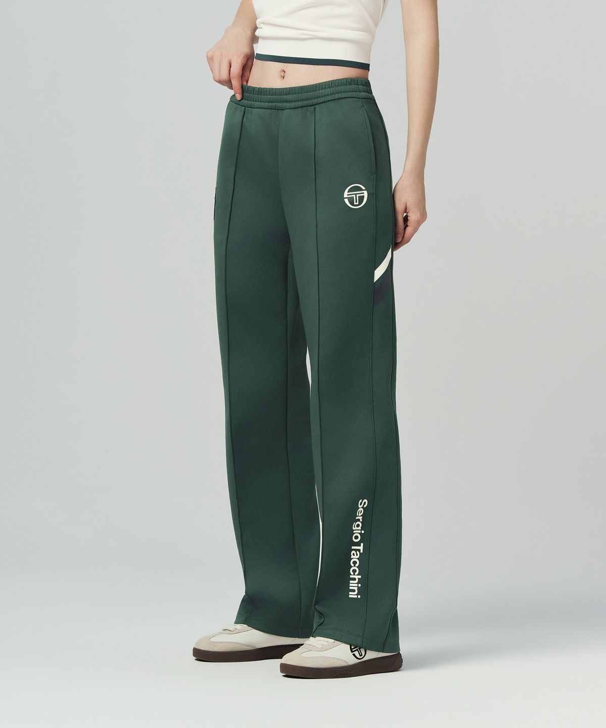 세르지오 타키니(SERGIO TACCHINI) W MC 베이스라인 스태프 팬츠 (D.Green)