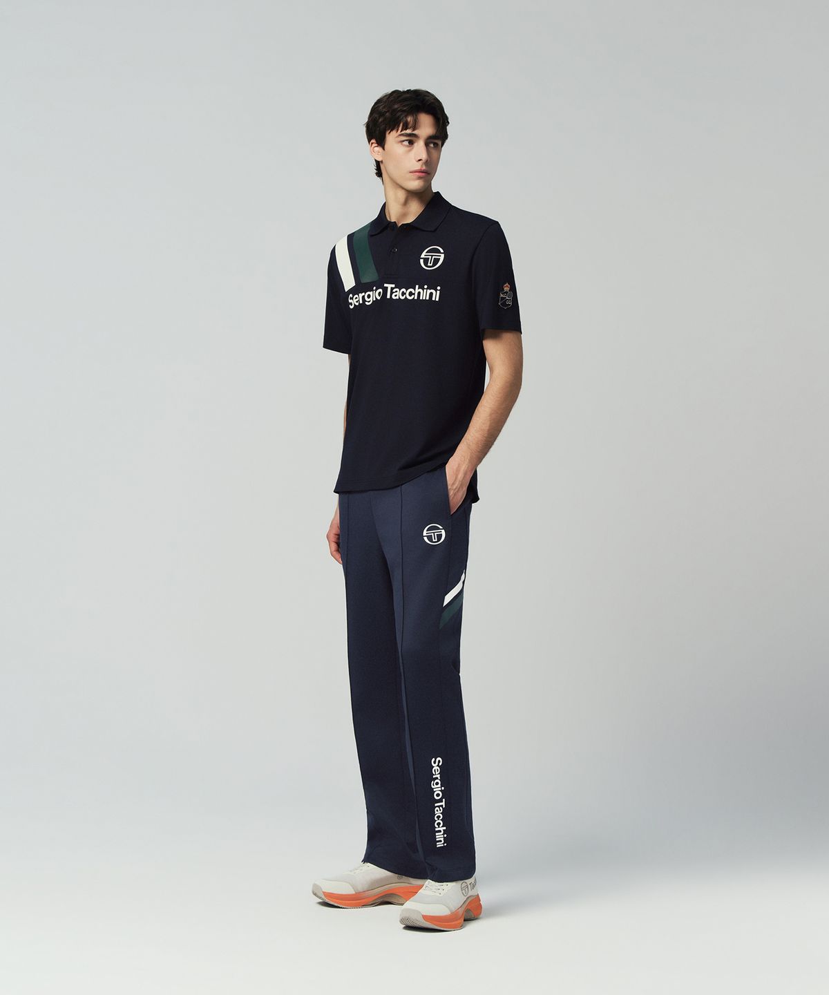 세르지오 타키니(SERGIO TACCHINI) M MC 베이스라인 스태프 팬츠 (Navy)