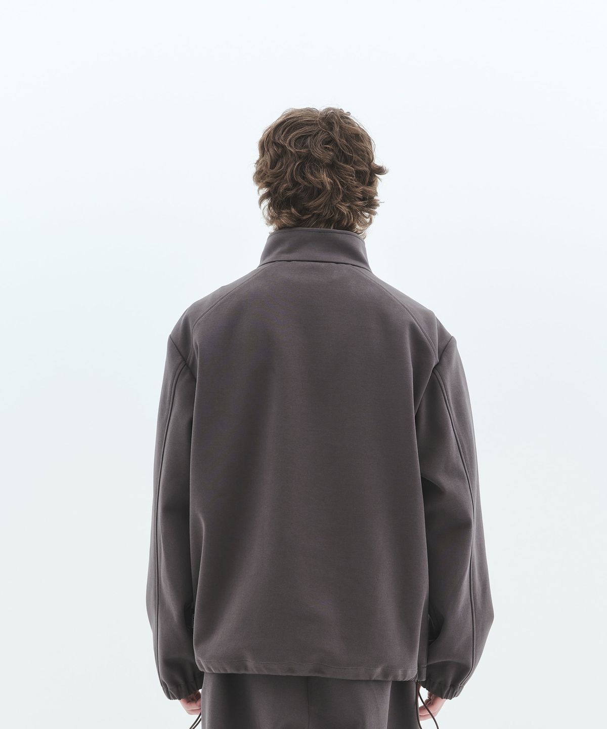 밀라코드(MILACODE) Patch Detail Track Jacket (KHAKI)