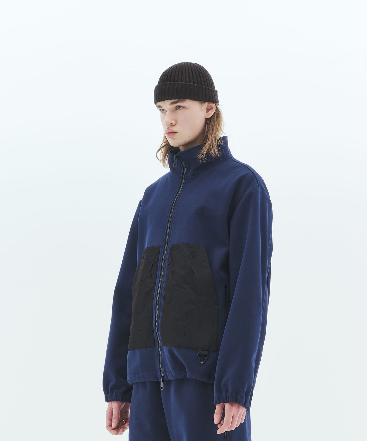 밀라코드(MILACODE) Patch Detail Track Jacket (BLUE)