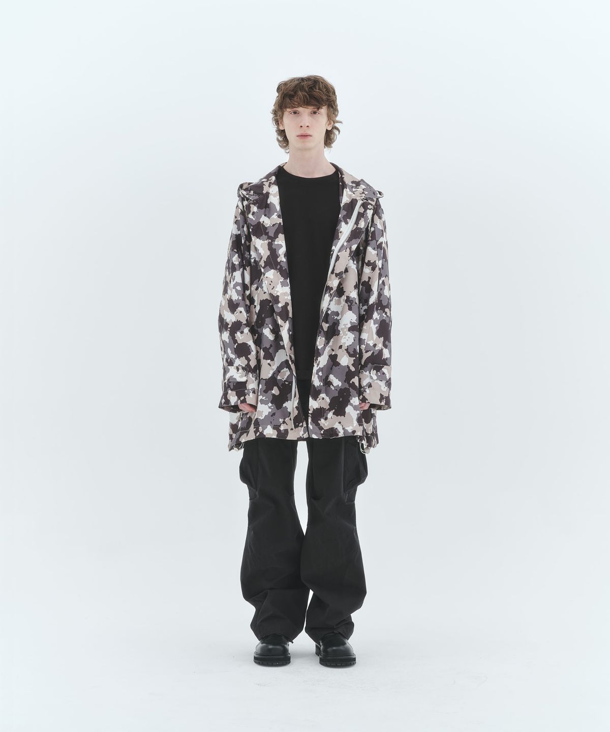 밀라코드(MILACODE) Delta Print Coach Coat (DELTA)