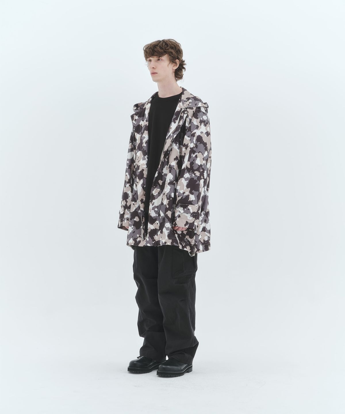 밀라코드(MILACODE) Delta Print Coach Coat (DELTA)