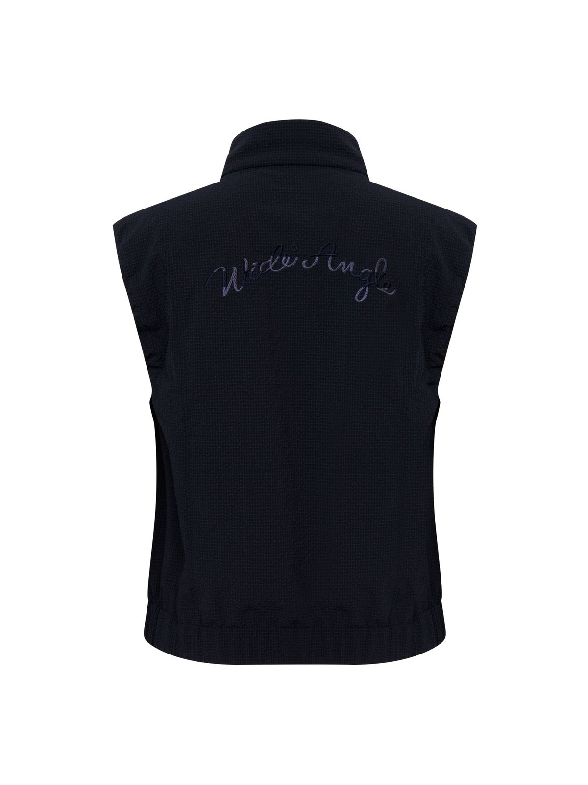 와이드앵글(WIDEANGLE) CO 콜드써커 풀오픈 베스트 L_Dark Navy