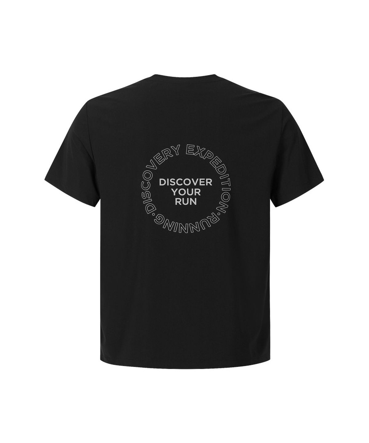 디스커버리 익스페디션(DISCOVERY EXPEDITION) 남성 기능성 러닝 티셔츠 (BLACK)