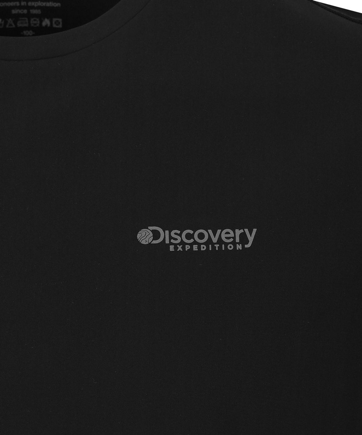 디스커버리 익스페디션(DISCOVERY EXPEDITION) 남성 기능성 러닝 티셔츠 (BLACK)