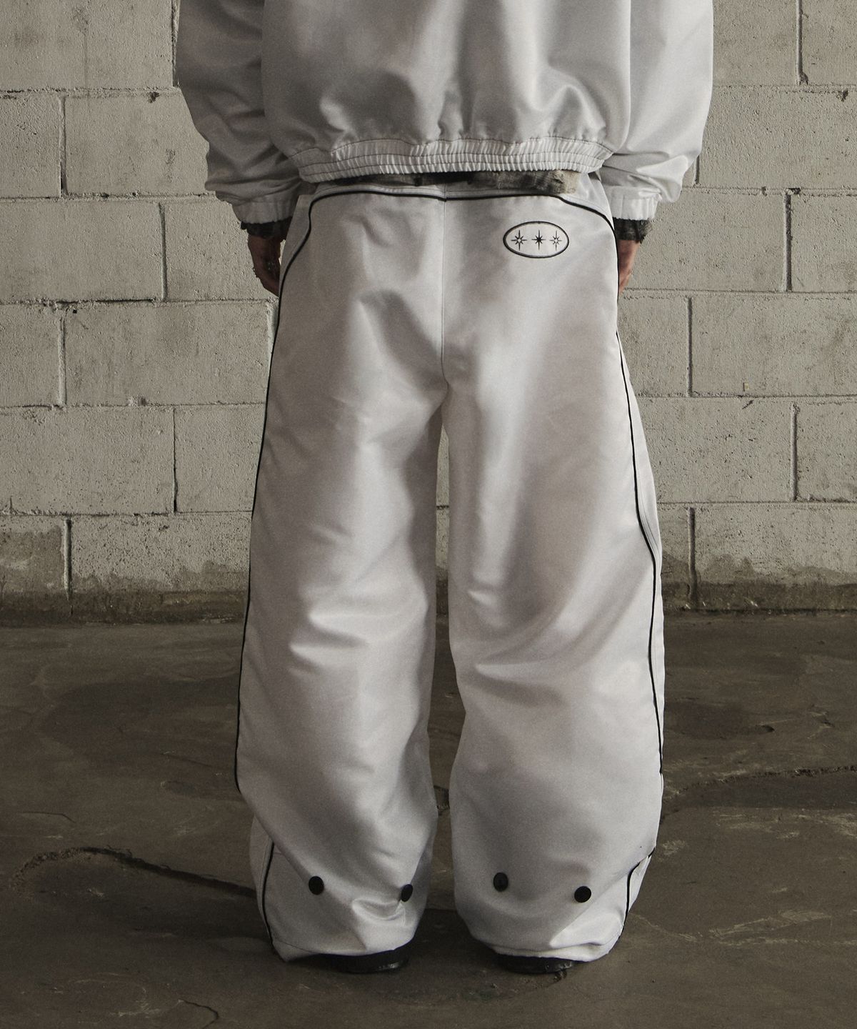 르렌느(LERENNE) Three Layer Star Pants - White