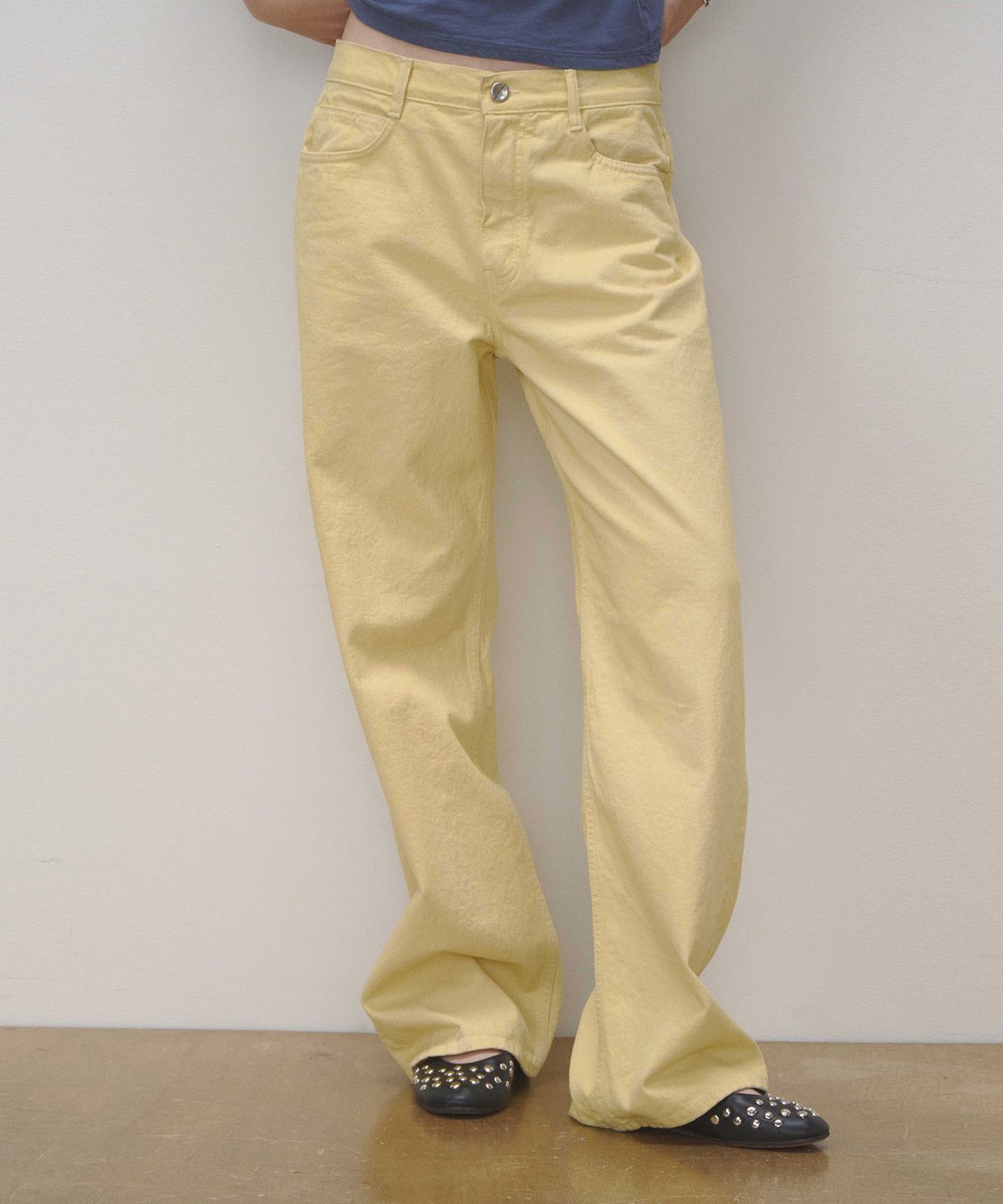 세븐틴엔드(17END) 17 SIMPLE COTTON PANTS YL