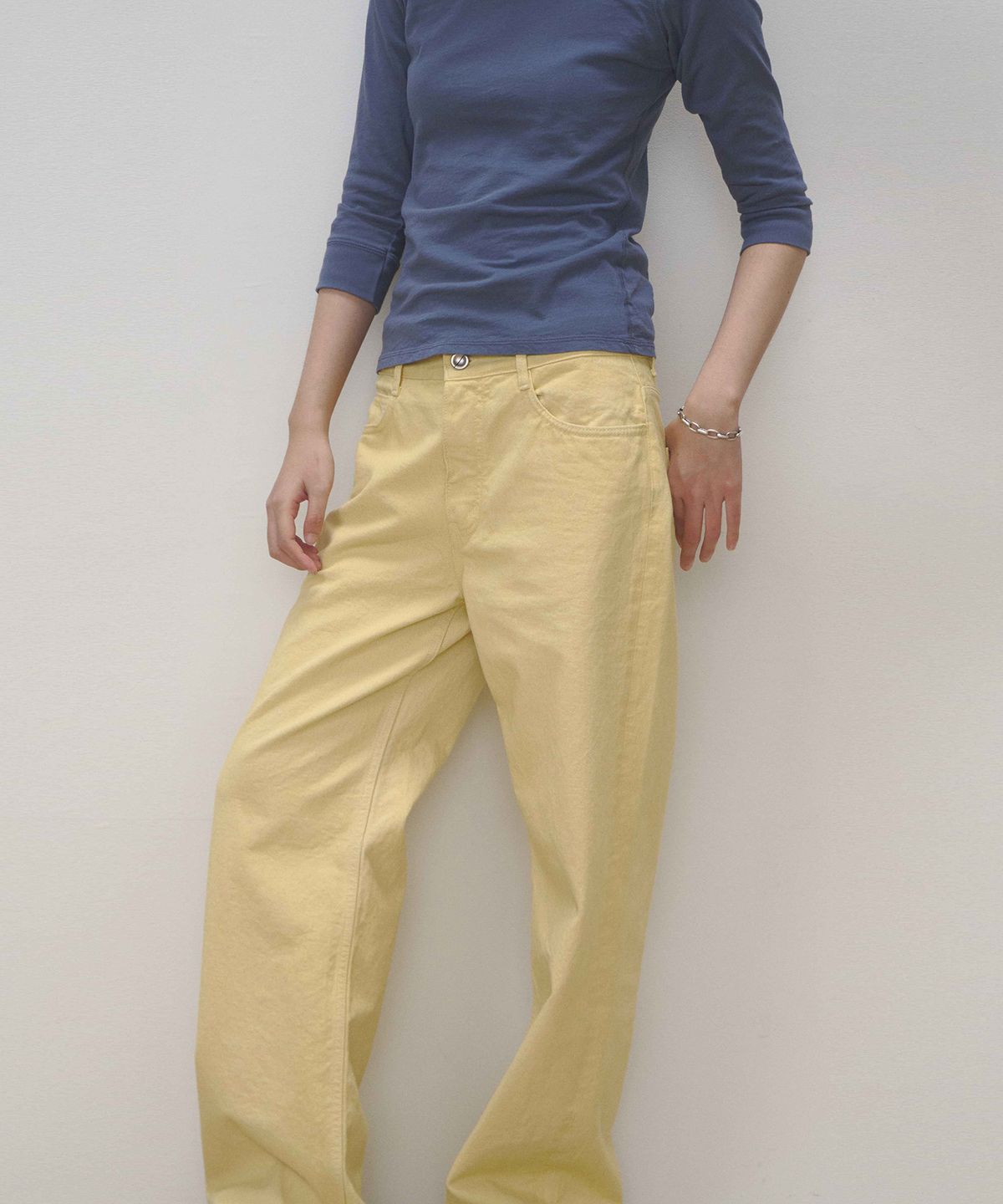 세븐틴엔드(17END) 17 SIMPLE COTTON PANTS YL